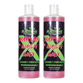 BLACKHAWK PERFORMANCE Boat Wash X Wax - Gently Removes All Dirt & Grime - Non-Yellowing Wax Leaves Shiny Finish While Protecting All Paints & Clear Coats - Marine Safe - Made in USA (16oz, 2pk)